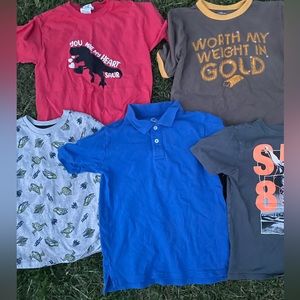 Boys size 5/6 tshirt lot